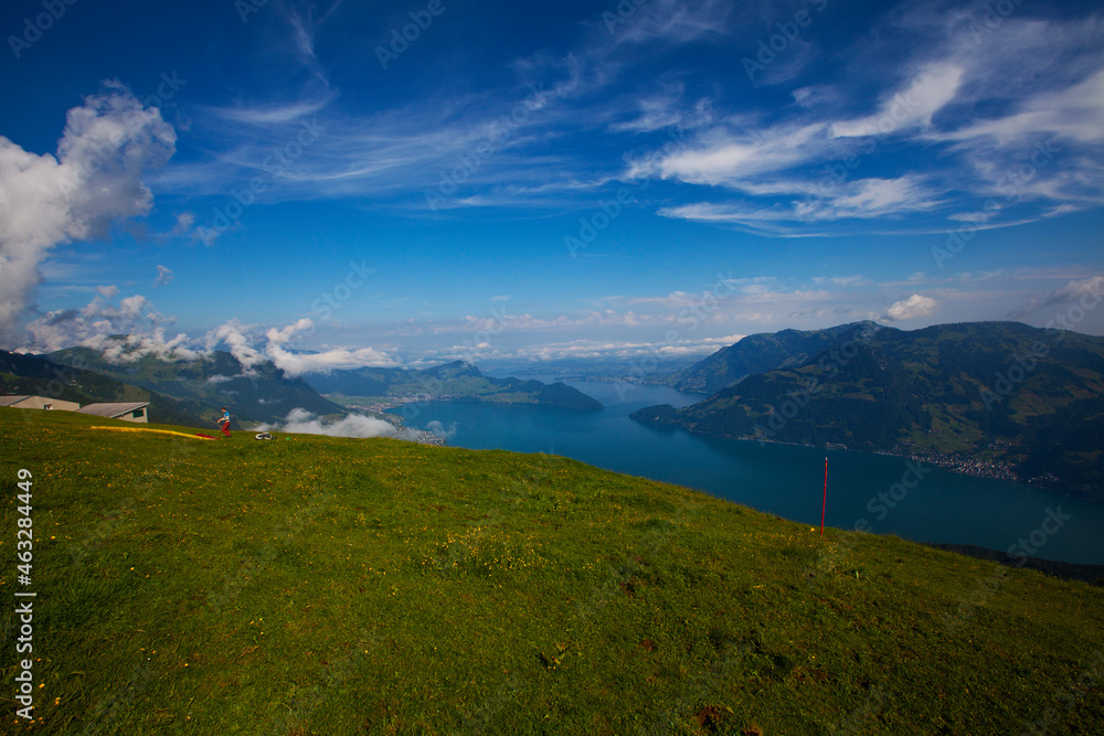 Fototapeta premium Emmetten am Vierwaldstättersee