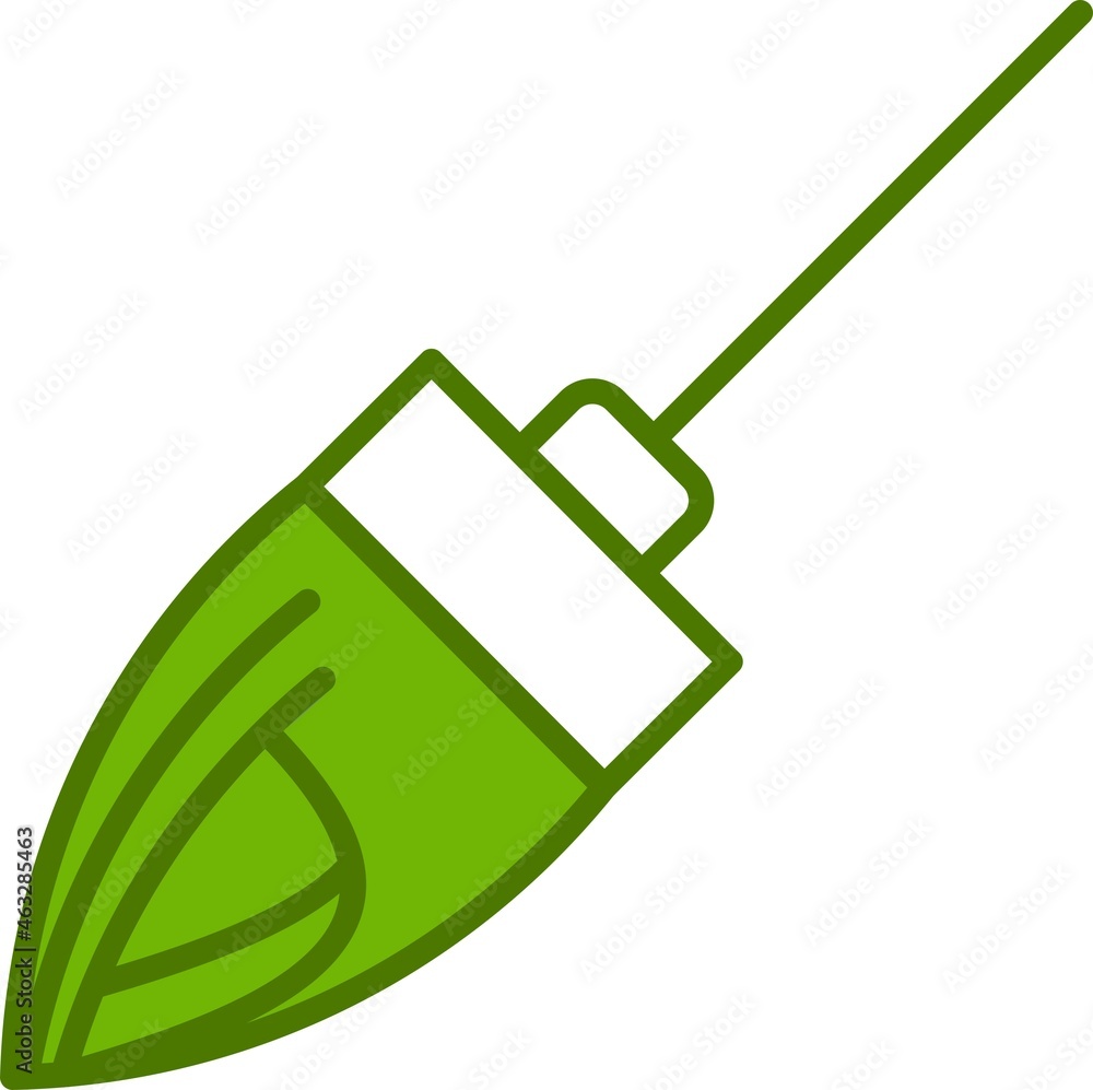 Mop Filled Vector Line Icon Design Mop Filled Vector Line Icon Design