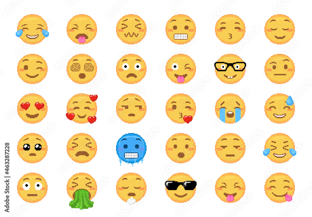 Emojis Set of 8 