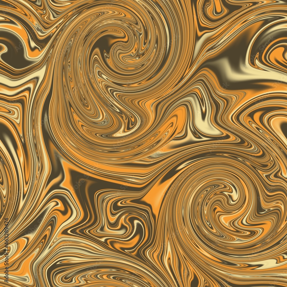 Seamless twirly swirly abstract liquid marble surface pattern design for print. High quality illustration. Trendy marbled fluid paint on water background. Funky expressive psychedelic swirl of paint. Seamless twirly swirly abstract liquid marble surface pattern design for print. High quality illustration. Trendy marbled fluid paint on water background. Funky expressive psychedelic swirl of paint.