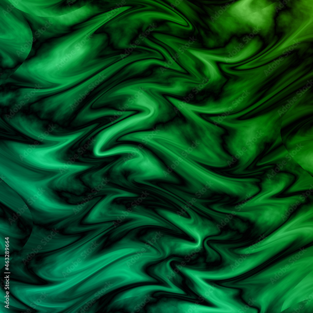 Obraz premium astratto verde satin raso sfumature romantico