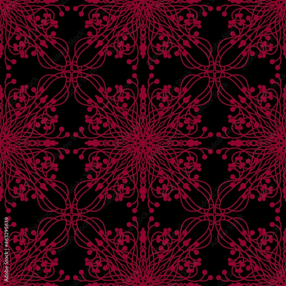 Seamless winter pattern with snowflakes for fabrics and textiles and linens Seamless winter pattern with snowflakes for fabrics and textiles and linens