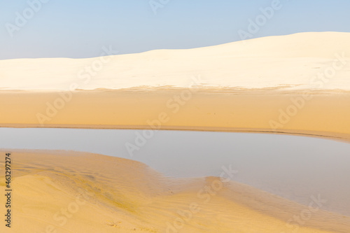 Lake  sand and dunes