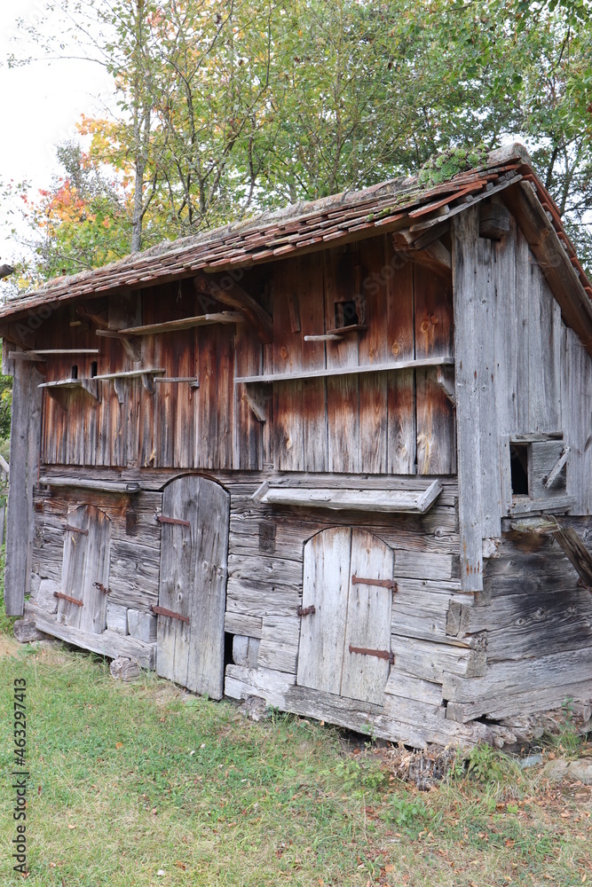 Alter Taubenschlag auf dem Bauernhof. Alter Taubenschlag auf dem Bauernhof.