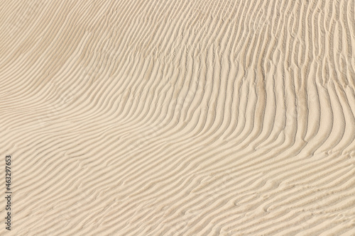 Dunes with wind marks