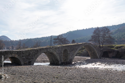 Roman bridge near village of Nenkovo, Bulgaria photo