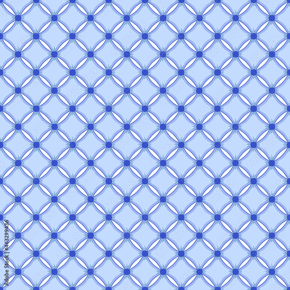 Fototapeta premium Seamless geometric pattern, sofa upholstery, buttons, in beige colors. Vector stock illustration eps 10. 