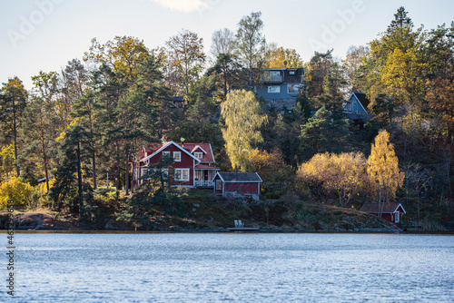Photography house on the lake, nacka,sweden, sverige, stockholm
