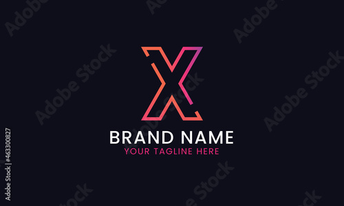X letter logo