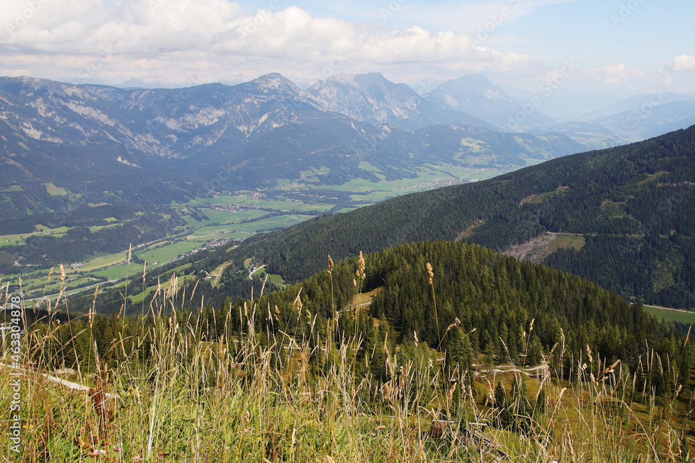 Dachstein mountain massive in Styria, Austria	