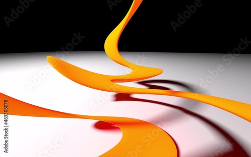 abstract shape background video, shapeless figure movement