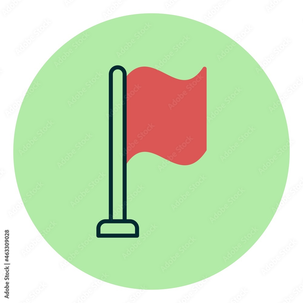 Flash Filled Linear Vector Icon Design Flash Filled Linear Vector Icon Design