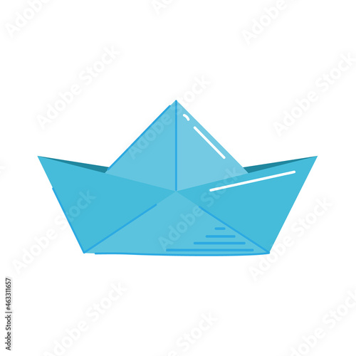 creative paper boat