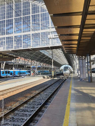 Photography Prague train station