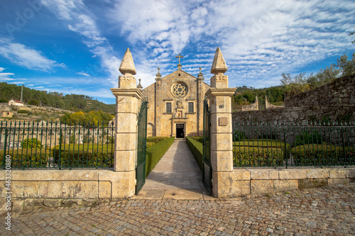 Church of the monastery of São João de Tarouca,  Viseu, Portugal photo