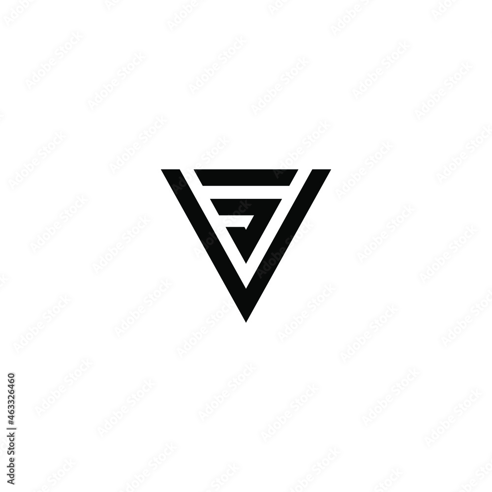 sv latter vector logo abstrack sv latter vector logo abstrack
