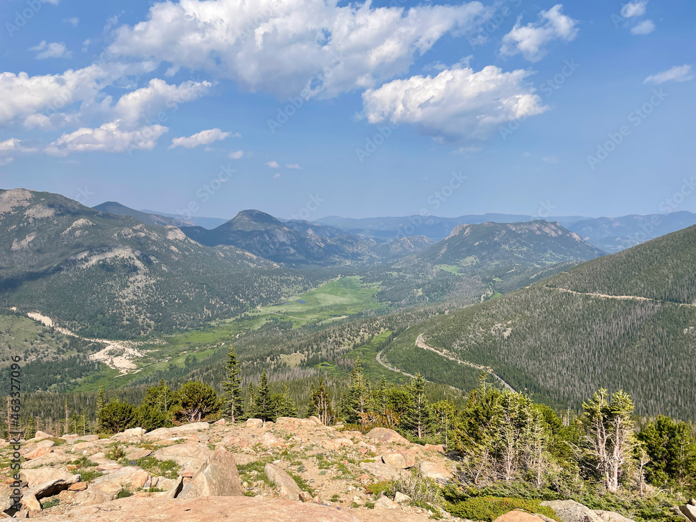 Rocky Mountain National Park Scenic Overlook