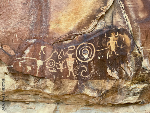 Dinosaur National Monument McKee Springs Fremont Period Petroglyphs photo