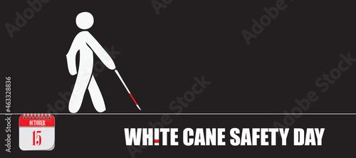 Card White Cane Safety Day