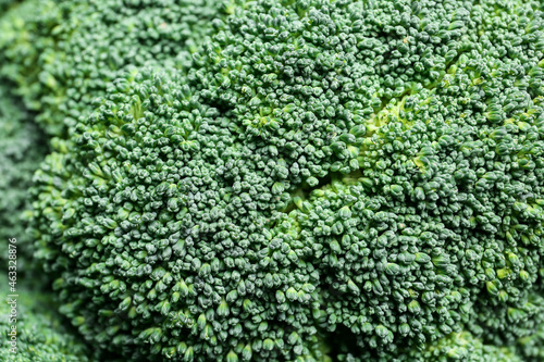 Healthy broccoli cabbage as background