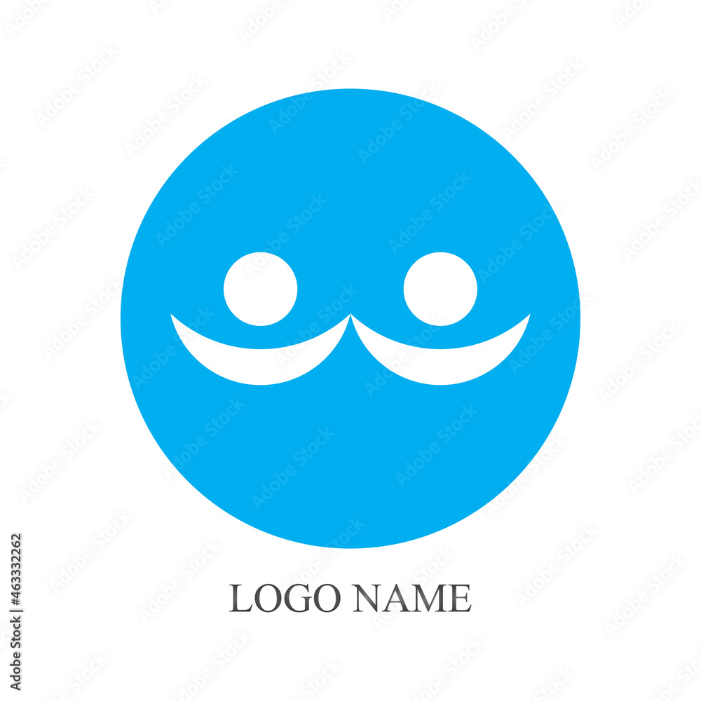 Community, network and social icon design template Community, network and social icon design template