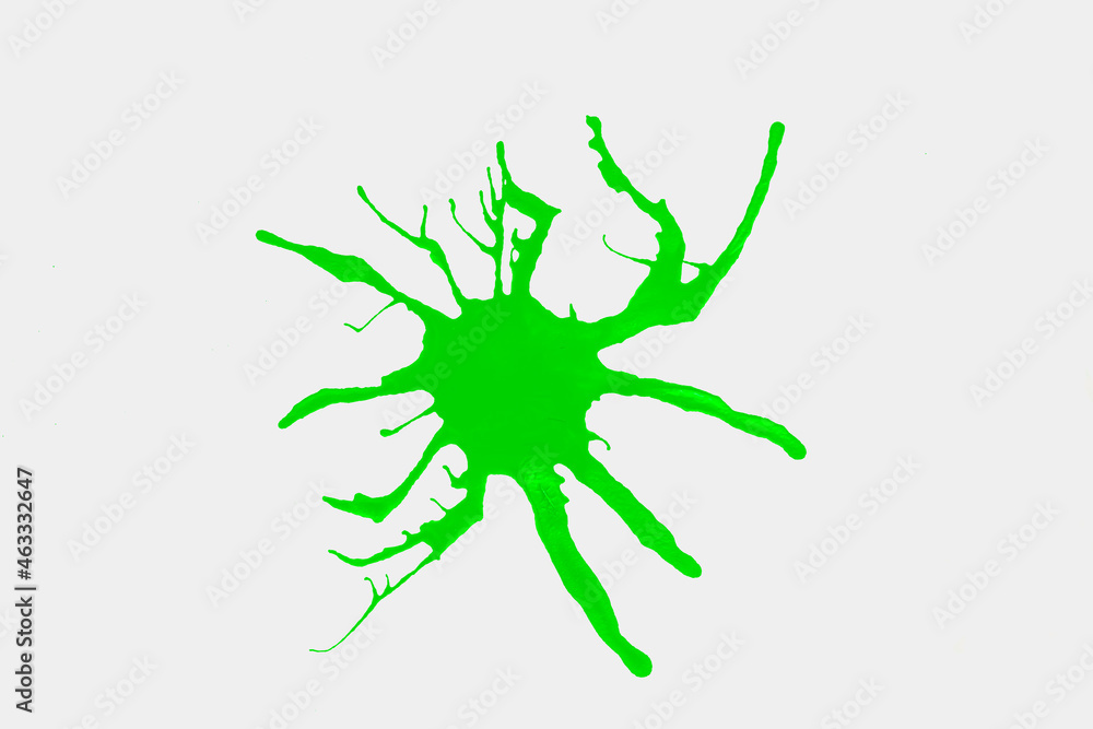 Green ink splash,brush stroke, blot isolated on white background
Green ink splash,brush stroke, blot isolated on white background