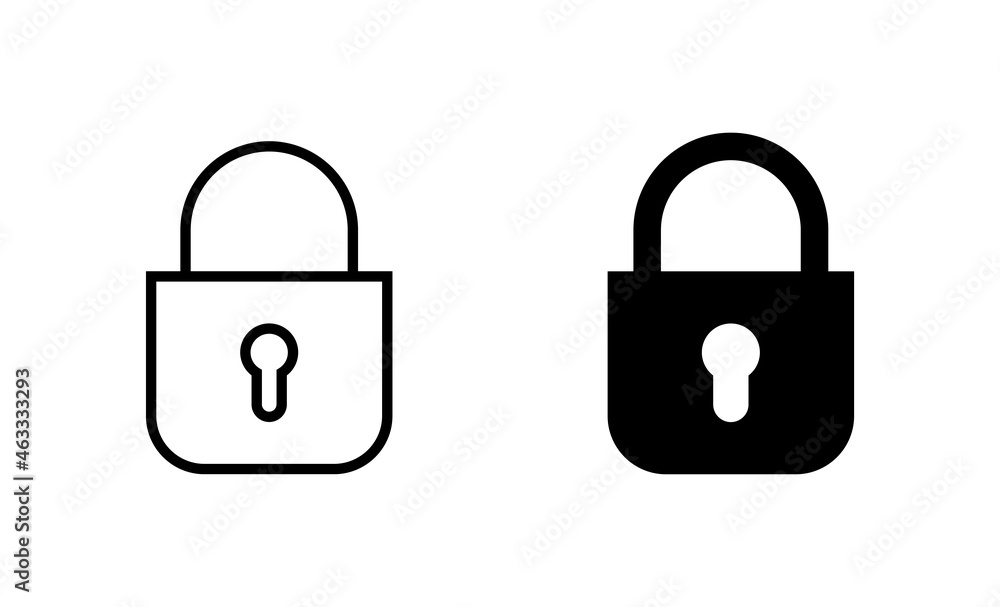 Lock icons set. Padlock sign and symbol. Encryption icon. Security symbol Lock icons set. Padlock sign and symbol. Encryption icon. Security symbol