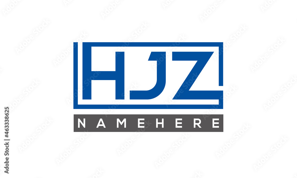 HJZ creative three letters logo HJZ creative three letters logo