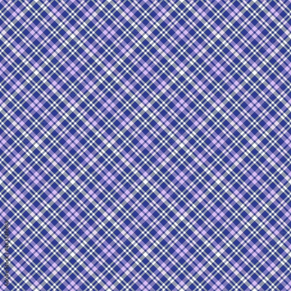 Purple Diagonal Plaid Tartan textured Seamless Pattern Design Purple Diagonal Plaid Tartan textured Seamless Pattern Design