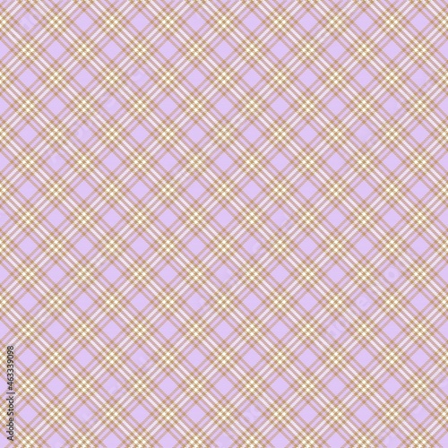 Purple Diagonal Plaid Tartan textured Seamless Pattern Design