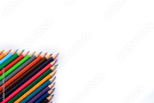 Beautiful colors of pencils.