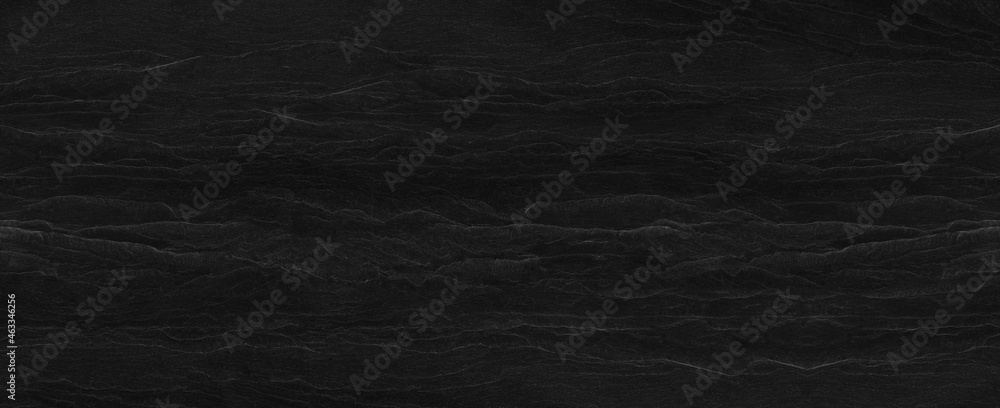 Panorama dark gray stone background with copy space. Black grunge banner with rock texture. Panorama dark gray stone background with copy space. Black grunge banner with rock texture.