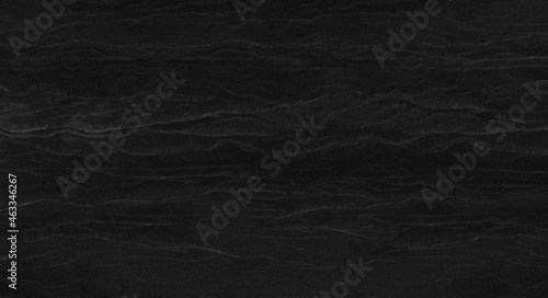 Dark gray stone background with copy space. Black grunge banner with rock texture.