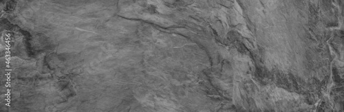 Black wall slate texture rough background, dark concrete floor or old grunge background.