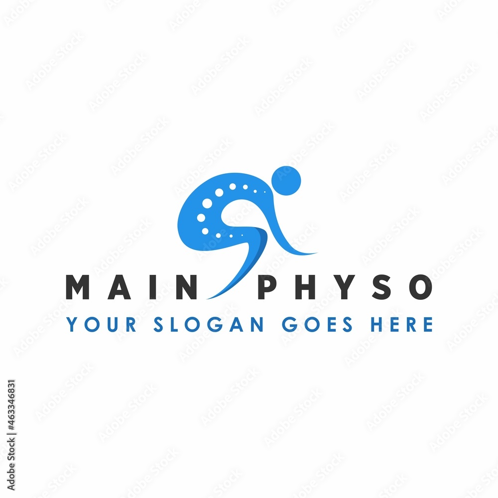 Simple and unique human body shapes contain skeletal or important points image graphic icon logo design abstract concept vector stock. Can be used as a symbol related to physiotherapy or health Simple and unique human body shapes contain skeletal or important points image graphic icon logo design abstract concept vector stock. Can be used as a symbol related to physiotherapy or health