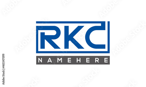 RKC creative three letters logo