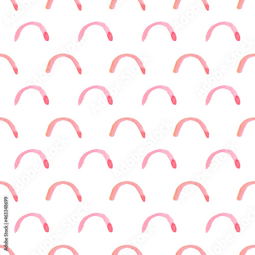 Obraz na płótnie Watercolor abstract background isolated on white. Hand painted illustration. w salonie