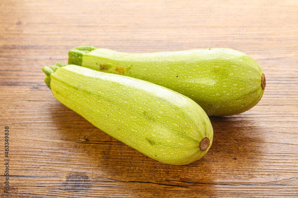 Two Young zucchini for cooking Two Young zucchini for cooking