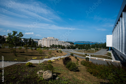 Vladivostok. FEFU campus.
