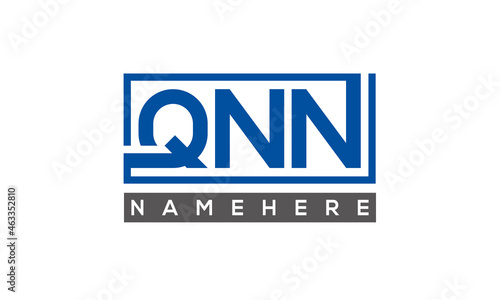 QNN creative three letters logo