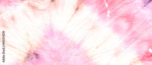  Rose Bleach Dye. Die Multi Silk Background.