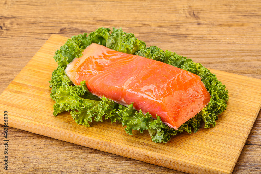 Salmon fillet slice for cooking Salmon fillet slice for cooking
