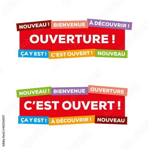 publicité ouverture bandeau