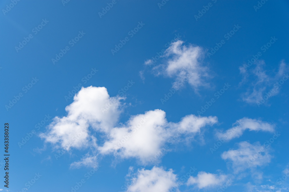 見上げると青い空 見上げると青い空