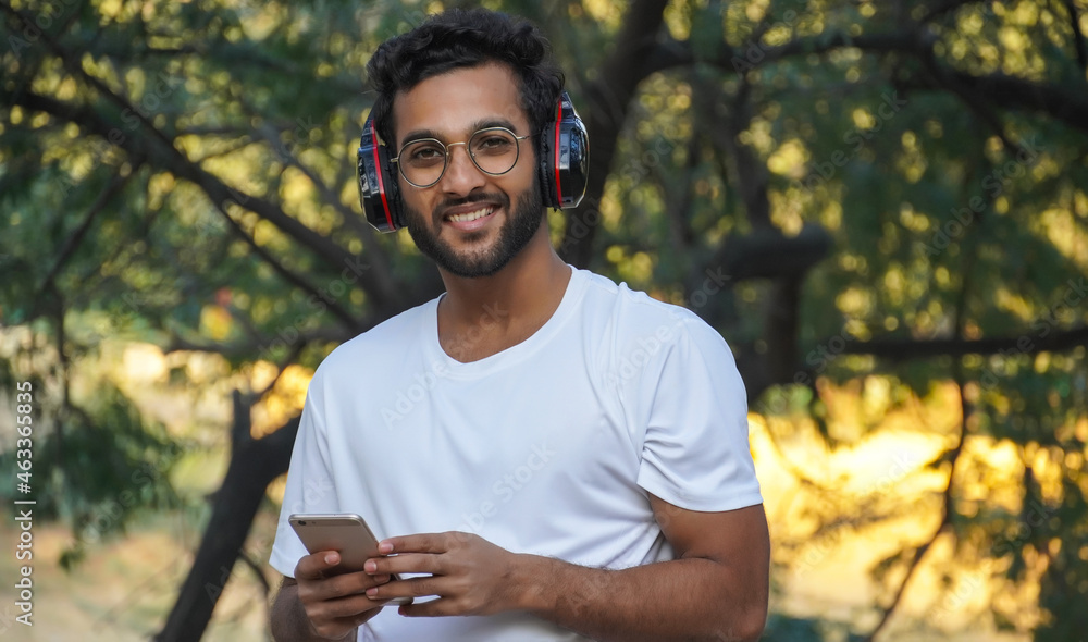 a man with headphone feeling the song a man with headphone feeling the song