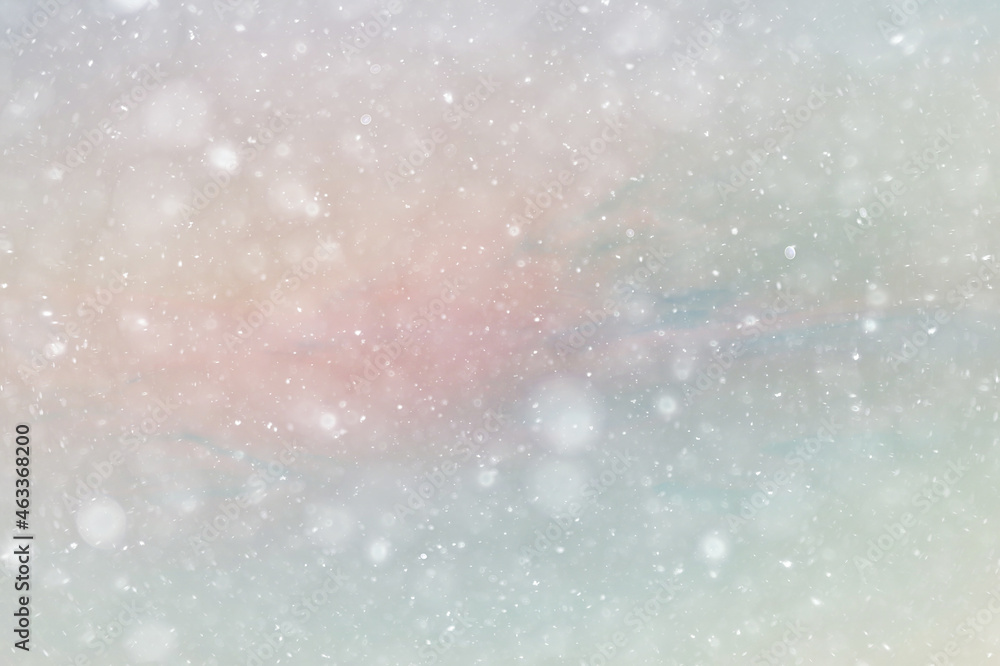 Obraz premium abstract snow background sky snowflakes gradient