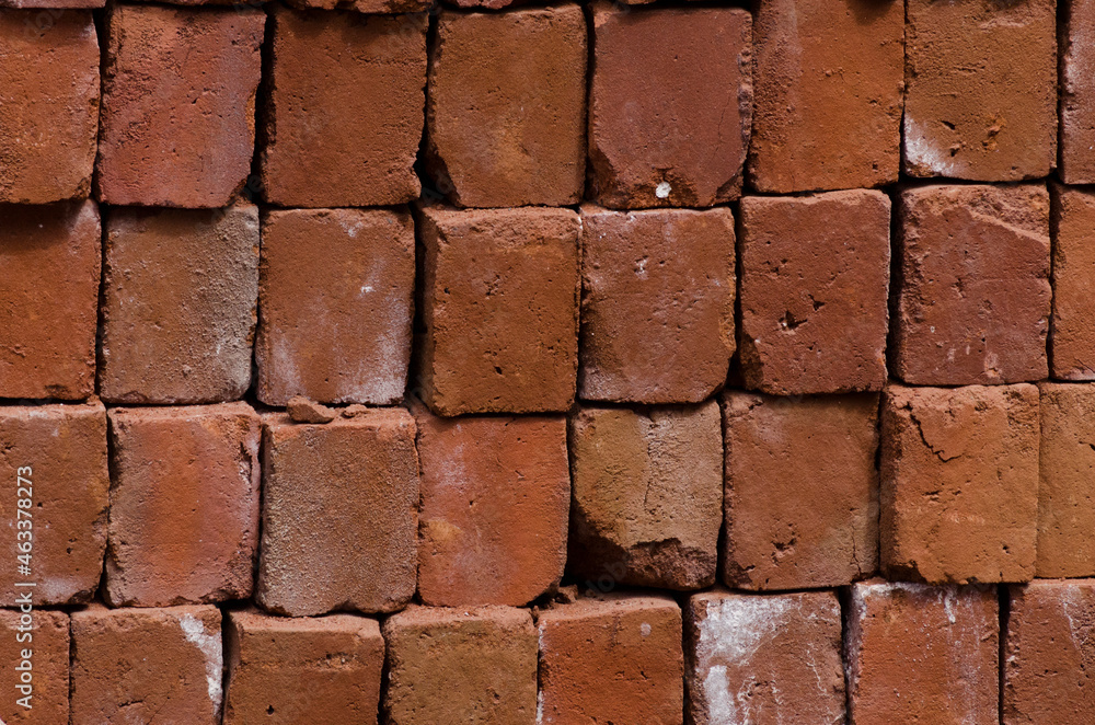 Obraz premium bricks on row line up abstract