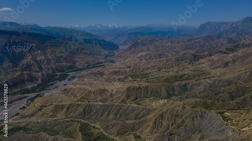 Panorama of Canyon in Dagestan