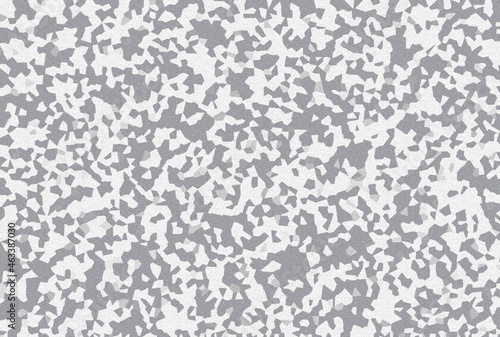 Abstract light background with gray uneven shapes.