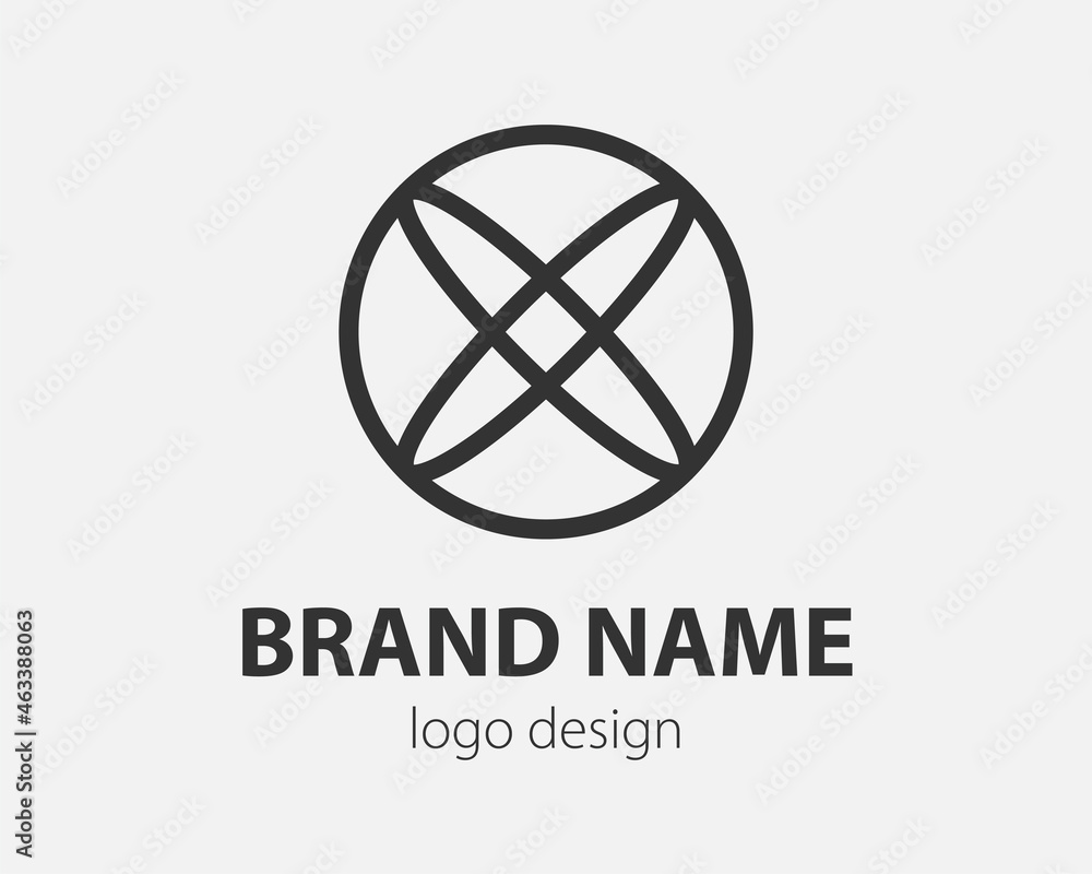 Abstract logo design.Vector logo template. Abstract logo design.Vector logo template.